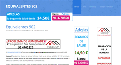 Desktop Screenshot of equivalentes902.com